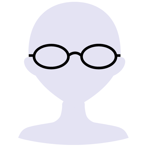 Die passende Brille für ein herzförmiges Gesicht